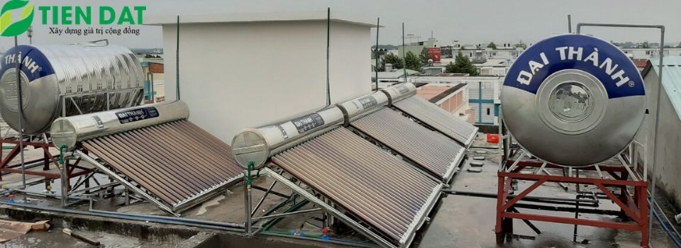 Hệ giàn máy nước nóng năng lượng mặt trời đại thành công nghiệp
